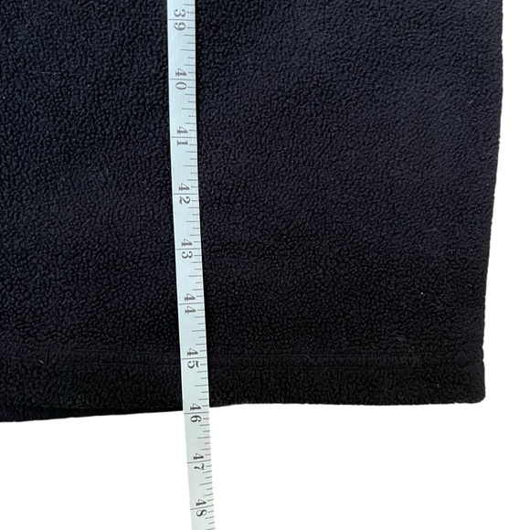 Delicates Coffee Mug Robe Faded Black Fleece Belted & Embroidered Oversized S - Picture 5 of 9